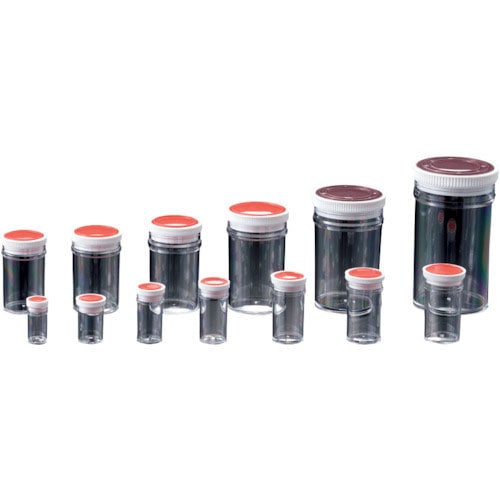 サンプラ　スチロール容器Ａ型（押蓋式）　１０ｍＬ　（１００個入）＿