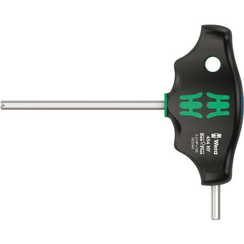 Ｗｅｒａ　４５４　Ｔ型ハンドルヘックスドライバー　ＨＦ　５　ｘ　１００　ｍｍ＿