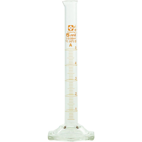 SIBATA メスシリンダー スーパーグレード 5mL_