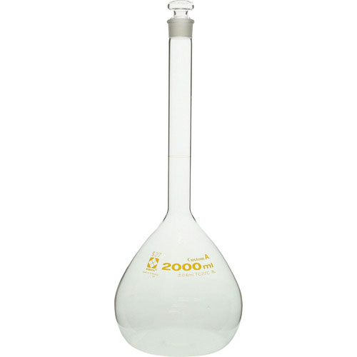 ＳＩＢＡＴＡ　メスフラスコ　カスタムＡ　２Ｌ＿