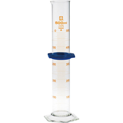 ＳＩＢＡＴＡ　メスシリンダー　カスタムＡ　５００ｍＬ＿