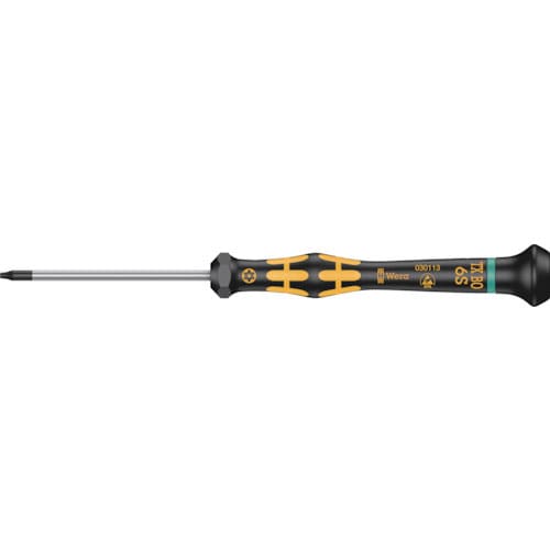 Ｗｅｒａ　クラフトフォーム精密ドライバー　１５６７　ＥＳＤ静電対策　刃先Ｔ６　軸長６０ｍｍ＿