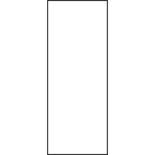 緑十字　責任者氏名標識用白無地札　名２００－Ｚ（Ｔ）　７０×１７ｍｍ　１０枚組　エンビ＿