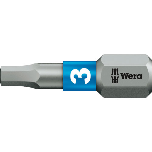 Ｗｅｒａ　８４０／１　ＢＴＺ　Ｈｅｘ－Ｐｌｕｓ　ヘックスプラスビット　３．０　ｘ　２５　ｍｍ＿