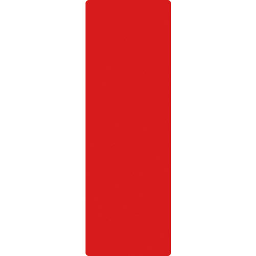 緑十字　エンビ無地板　赤　エンビ－２２（赤）　３６０×１２０×１ｍｍ　硬質塩化ビニール＿