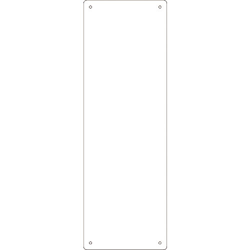 緑十字 スチール無地板 白 スチール-6(白) 360×120×0.8mm 平板_
