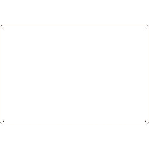 緑十字 スチール無地板 白 スチール-24(白) 450×300×0.8mm 平板_