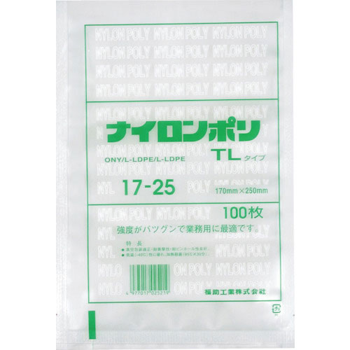 福助　ナイロンポリ　ＴＬタイプ　１７－２５＿
