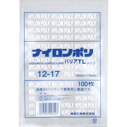 福助 ナイロンポリ バリアTLタイプ 12-17_