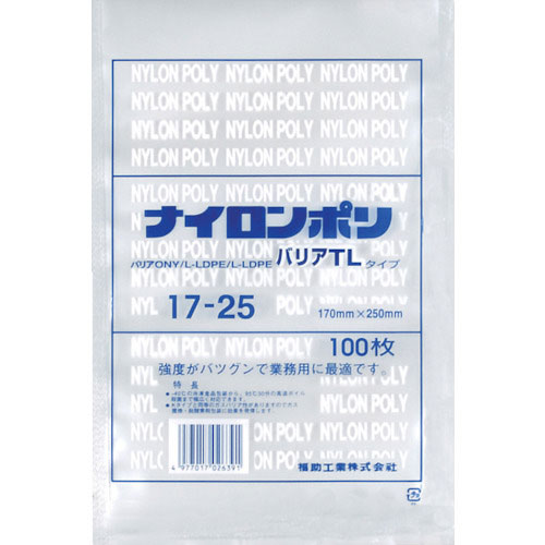 福助　ナイロンポリ　バリアＴＬタイプ　１７－２５＿