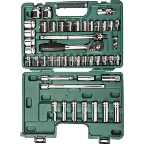 ＳＡＴＡ　１／２”ＤＲソケットレンチセット（６角タイプ）＿