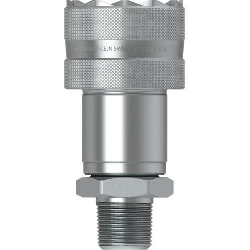 セイン シリーズ232 スクリュータイプカップリング ティースロック付 呼径6.3mm NPT1/4_