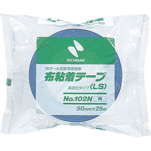 ニチバン 布粘着テープ102N青50mmX25m_