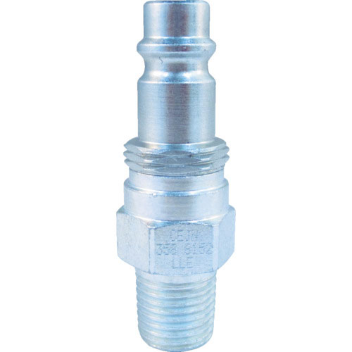 セイン　スナップ・チェック／３５８　ワンタッチ検圧ニップル　バルブ付き　Ｒ１／８　オネジ＿