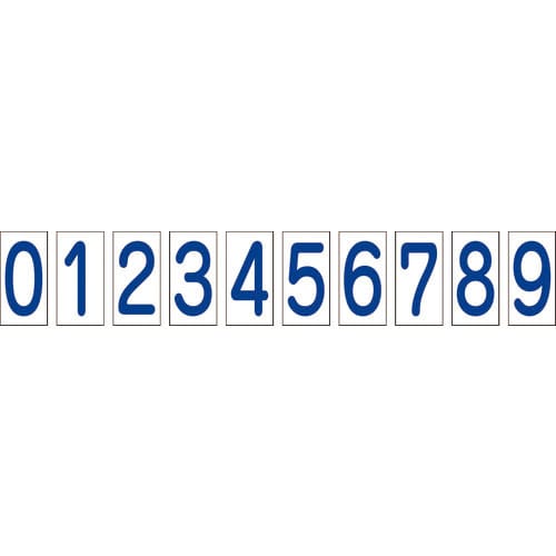 グリーンクロス 数字マグネット小_