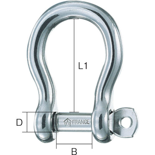 Ｗｉｃｈａｒｄ　セルフロック　弓形シャックル　１２４１＿