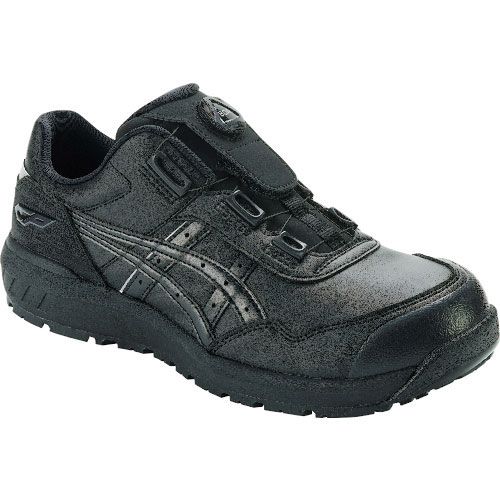 アシックス　静電気帯電防止靴　ウィンジョブＣＰ３０６　ＢＯＡブラック／ブラック　２３．５ｃｍ＿