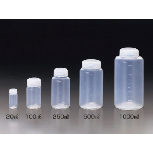 サンプラ PFA広口ボトル(中栓なし) 20ml_