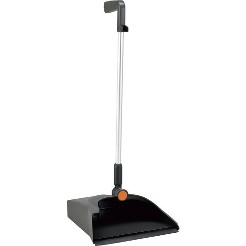 緑十字 2WAYちりとり ダークグレー TWT-DGL 全長:660/678mm 幅:272/121_
