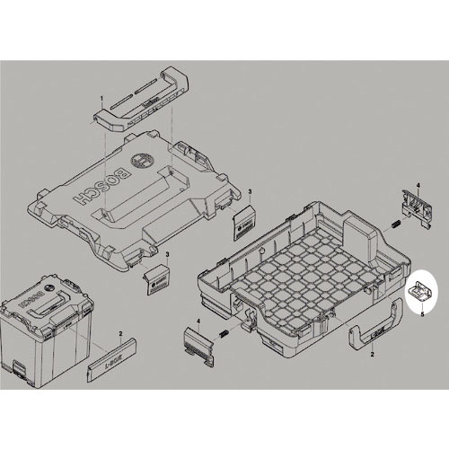 ボッシュ L-BOXX(エルボックス)交換用スタッキング_