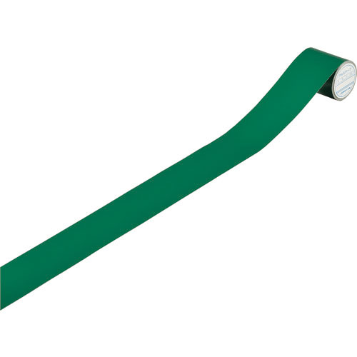 緑十字　配管識別テープ　緑　ＡＨ５１５（小）　５０ｍｍ幅×２ｍ　アルミ＿