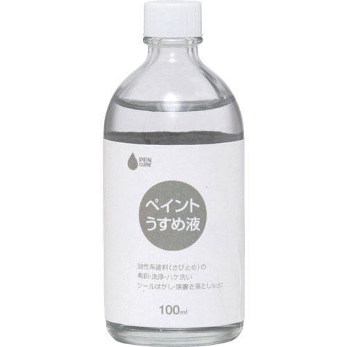 ニッぺ ペンキュア ラッカーうすめ液 100ml 190K054_
