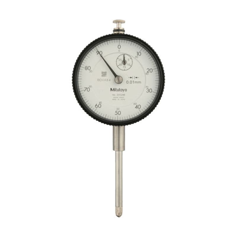 ミツトヨ　標準形ダイヤルゲージ　ロングストローク（平裏ぶたタイプ）　測定範囲０～３０ｍｍ　最小表示０＿