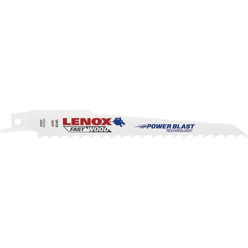 ＬＥＮＯＸ　セーバーソー替刃　バイメタルセーバーソーブレード　６３４Ｒ　１５０ｍｍ×４山　（５枚入り＿