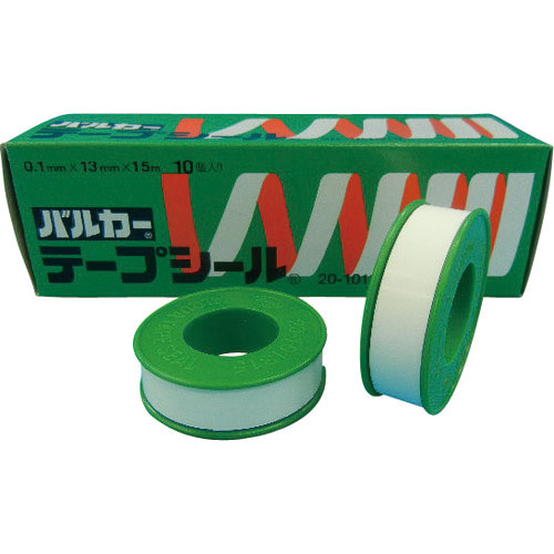 バルカー テープシール(10巻入り) 幅13×長さ15mm_