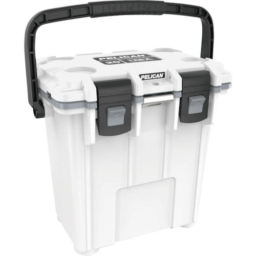 PELICAN 20QT エリートクーラー ホワイトXグレー_