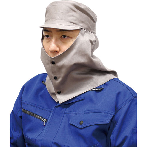 ＮＩＫＫＯ　溶接頭巾天丸グレー２号大＿