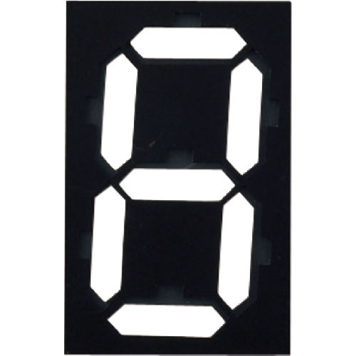 緑十字　デジタル型数字表示板（マグマック）　マグネット切替式　マグマック（小）　１１０×７０ｍｍ＿