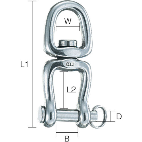 Ｗｉｃｈａｒｄ　シングルスイベルシャックル　２４６４＿