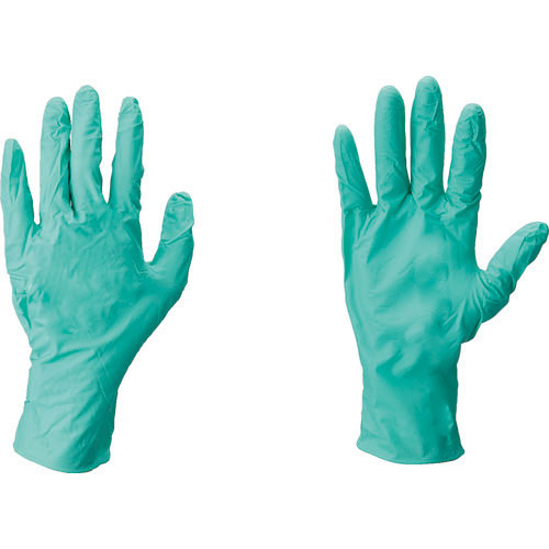 アンセル　耐薬品ネオプレンゴム使い捨て手袋　ＮｅｏＴｏｕｃｈ　２５－２０１　Ｓサイズ　（１００枚入）＿