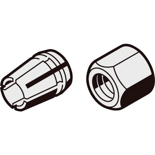 ボッシュ コレットナットセット6mm_