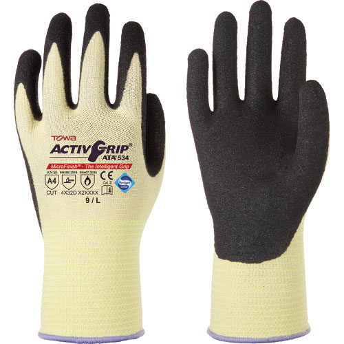 トワロン 耐切創手袋 ActiveGrip ATA534 L_