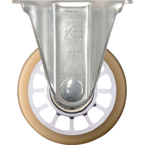 ハンマー SUS 低床式重荷重用 固定 ウレタンB車75mm_