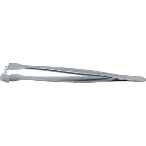 ｉｄｅａｌｔｅｋ　耐酸耐磁ウェハーピンセット　１３０ｍｍ　先端幅１６．０ｍｍ　５枚爪＿