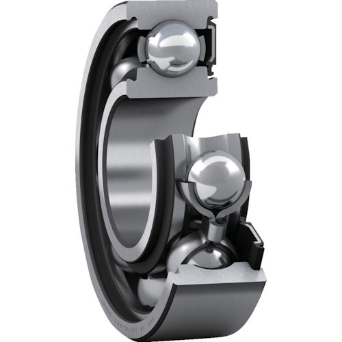 SKF 単列深溝玉軸受 軸受片側接触シール C3すきま(すきま大) 内径12mmX外径28mmX幅8_