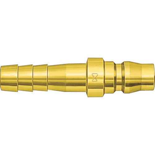 日東　真ちゅう製ハイカプラ（ホース取付用プラグ）相手側３／４インチ　１．５Ｍｐａ（００２１３）＿