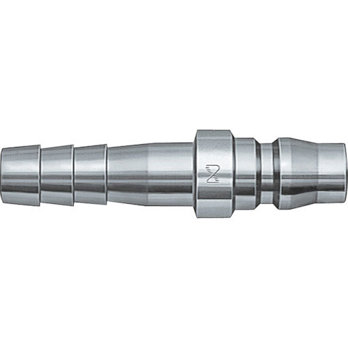 日東　ハイカプラ鋼鉄製（ホース取付用プラグ）相手側３／４インチ耐圧力２．０Ｍｐａ（００２９３）＿