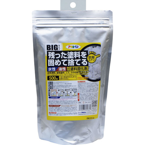 アサヒペン 水性・油性兼用塗料固化剤 BIG 500G_