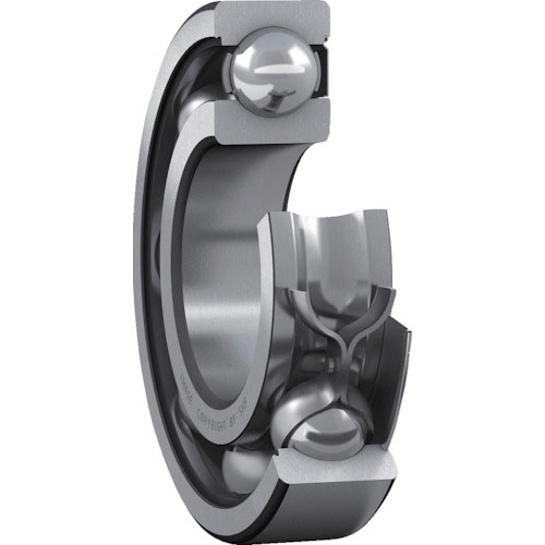 SKF 単列深溝玉軸受 軸受片側鋼板シールド 内径9mmX外径24mmX幅7mm_