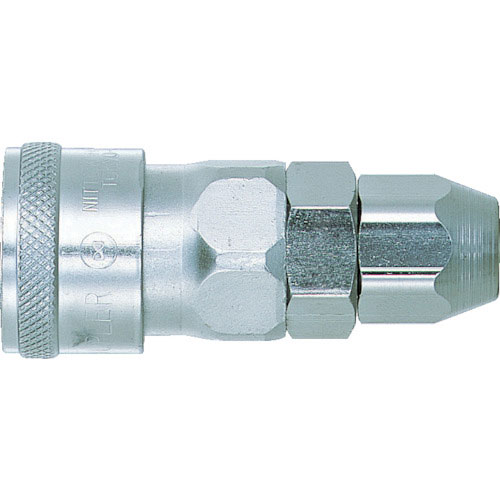 日東 ナットカプラ 鋼鉄製相手側ホースサイズ(mm)6.0×9.0(04104)_