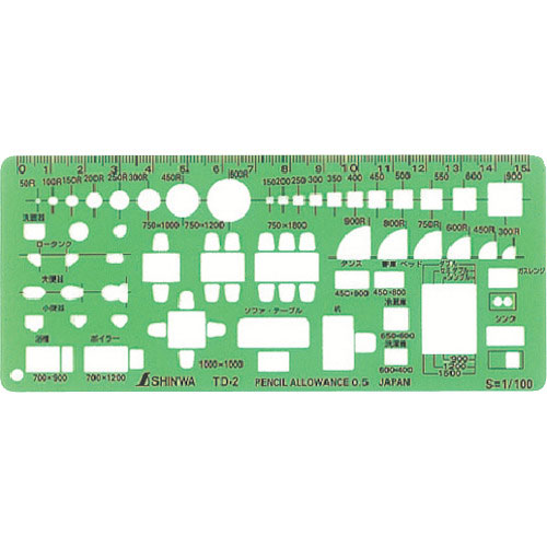 シンワ　テンプレートＴＤ－２＿