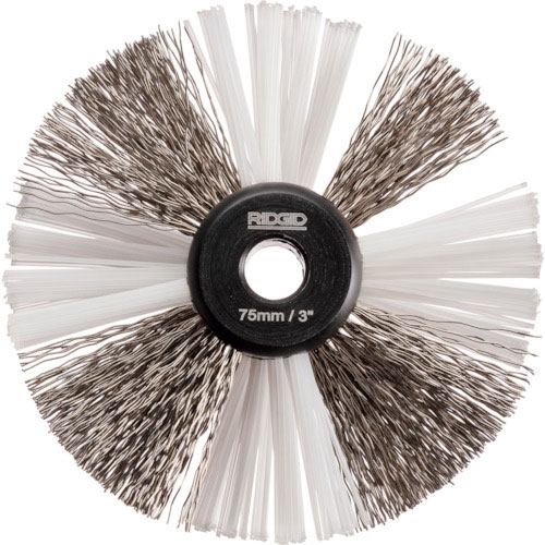 RIDGID ナイロンスチールブラシ K-9-204 76mm_