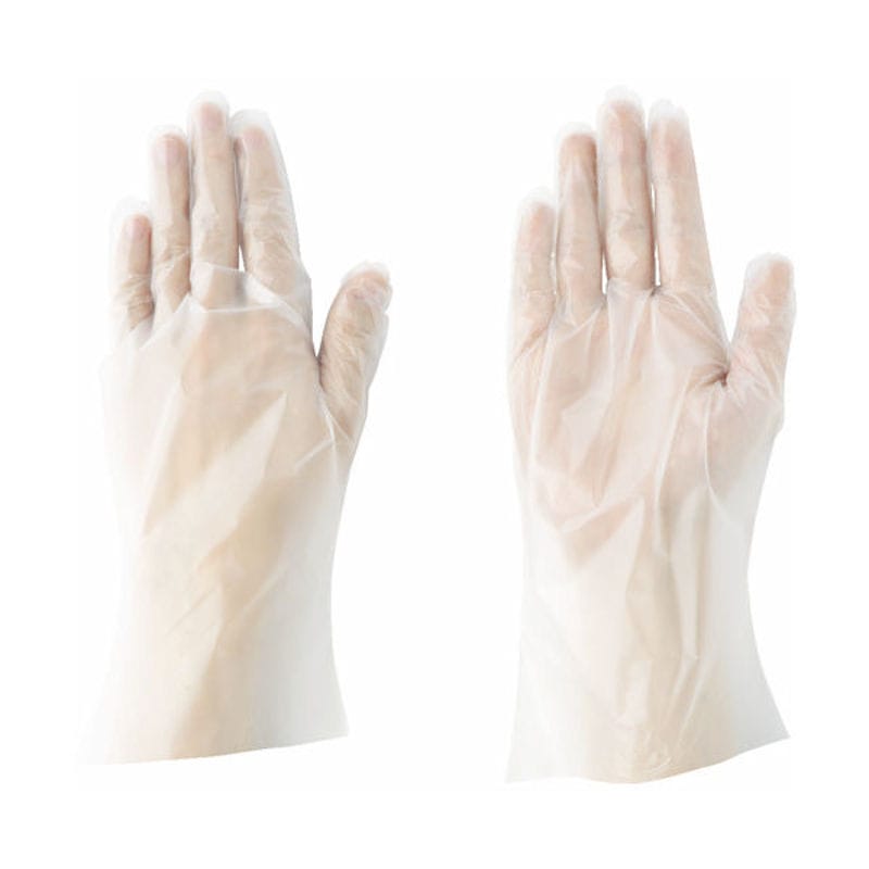 ＡＳ　サニーノール手袋エコロジー　Ｌ　白　２００枚入り＿