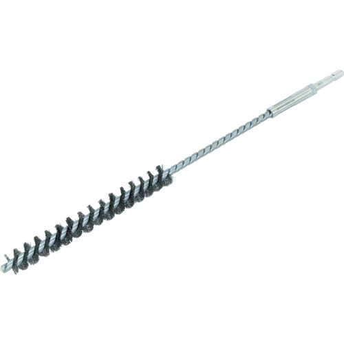 ＴＲＵＳＣＯ　六角軸スパイラルホールブラシ　ワイヤー鋼線　１８ｍｍ　下穴径＿