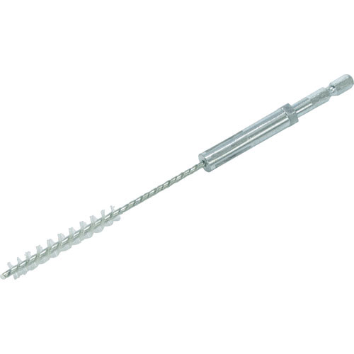 TRUSCO 六角軸スパイラルホールブラシ 66ナイロン 8.5mm 下穴径_