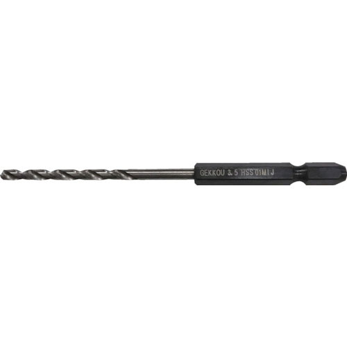 BIC TOOL 六角軸鉄工用月光ドリル ブリスターパック 2.5mm
